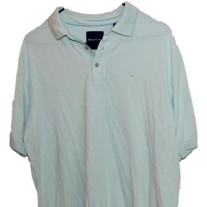 Tommy Bahama Lime Green Polo Swordfish